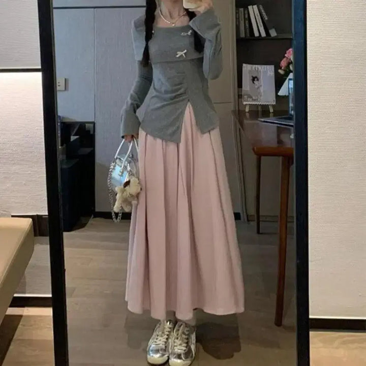 [BUNJANG] Belleza Two-Piece Set / 벨즈아 투피스-M