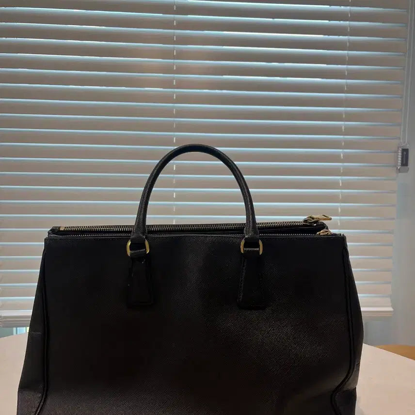 [BUNJANG] Prada Saffiano Lux Galleria Tote Bag Black / 프라다 사피아노 블랙 토트백