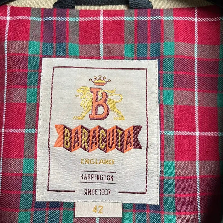 [BUNJANG] Baracuta G9 Harrington Jacket Beige Size 42 / 바라쿠타 G9 탄 42 사이즈