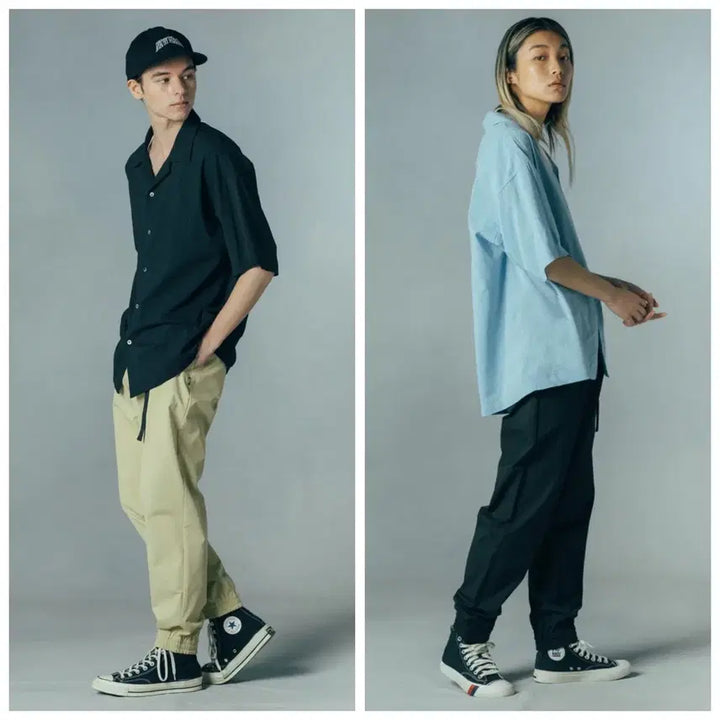 [BUNJANG] New Era Japan Black Label Open Collar Rayon Shirt (2XL) / 오픈카라 레이온 셔츠 (2XL) 뉴에라 JAPAN 블랙라벨