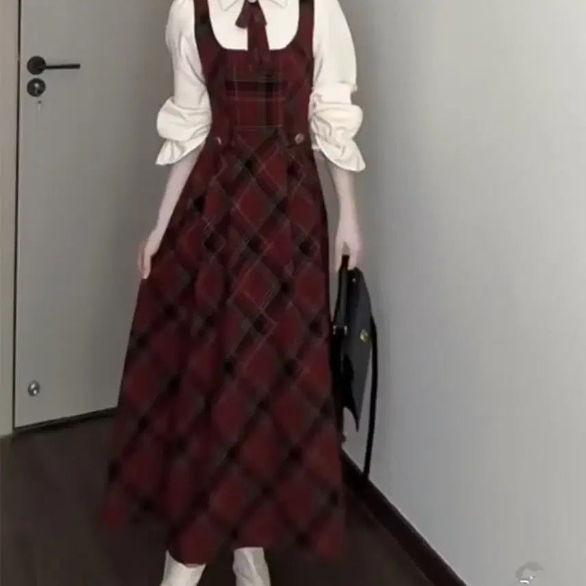 [BUNJANG] Andioll One-Piece Set - Medium / 앤디올 원피스세트-M