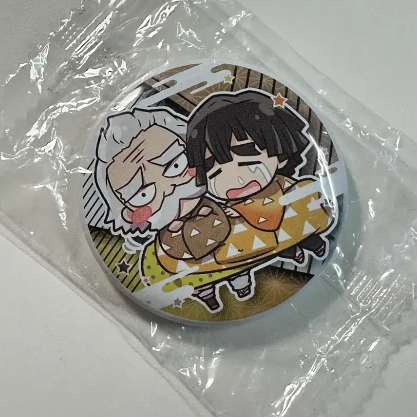 [BUNJANG] Demon Slayer Zenitsu Agatsuma Can Badge / 귀멸의칼날 반창고 캔뱃지 젠이츠