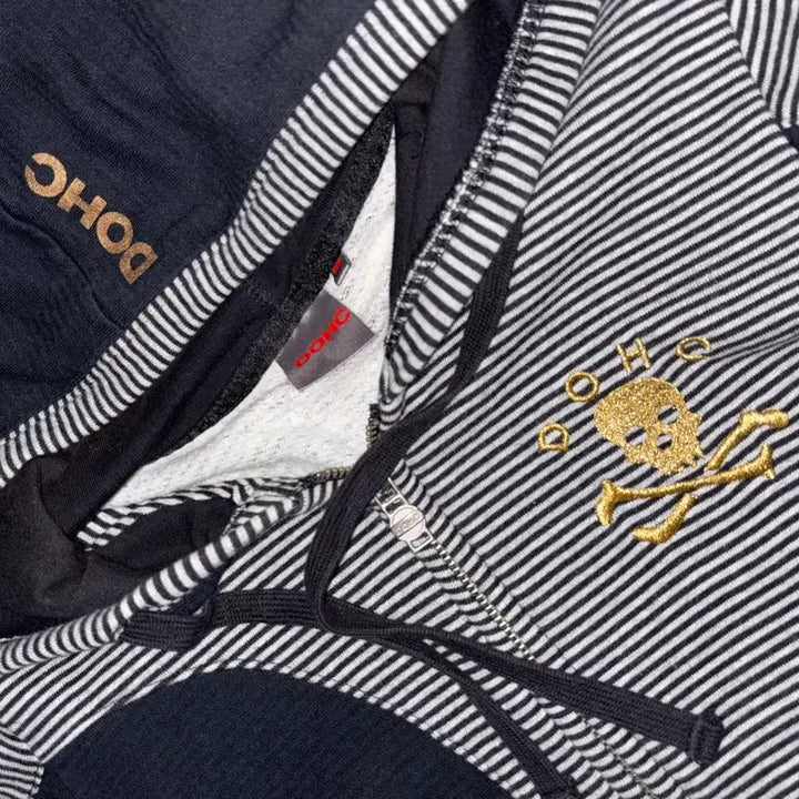 [BUNJANG] DOHC Vintage Stripe Zip-Up Hoodie / Dohc 후드집업 빈티지 스트라이프 후드집업