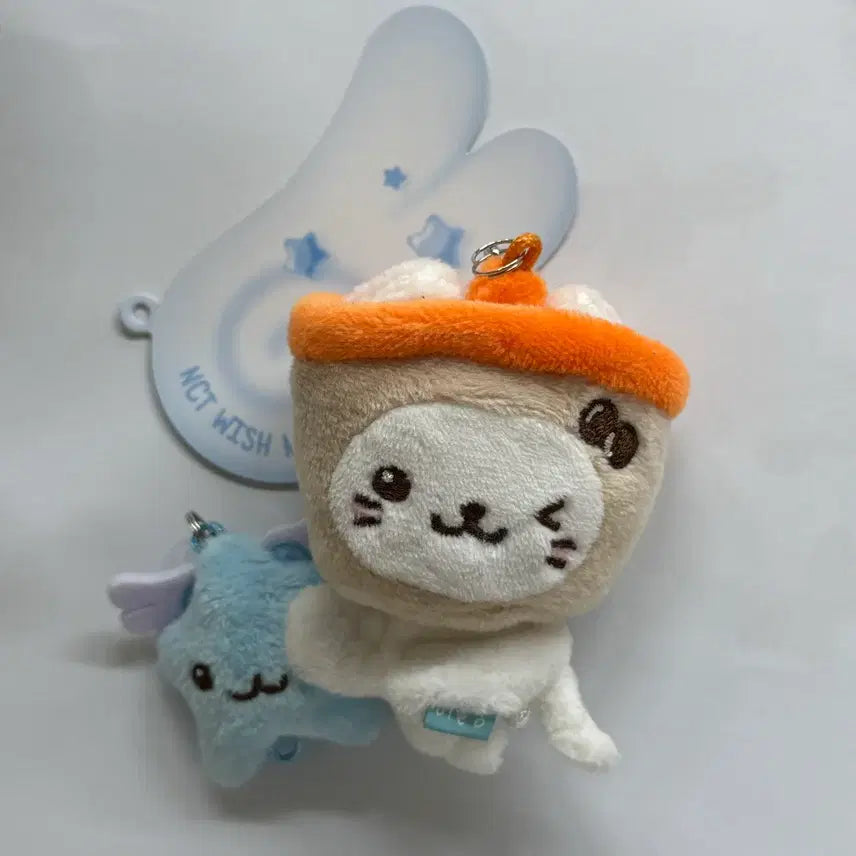 [SOLD OUT] 엔시티 위시 응원봉 키링 버블냥 유우시 인형 미니 위시돌