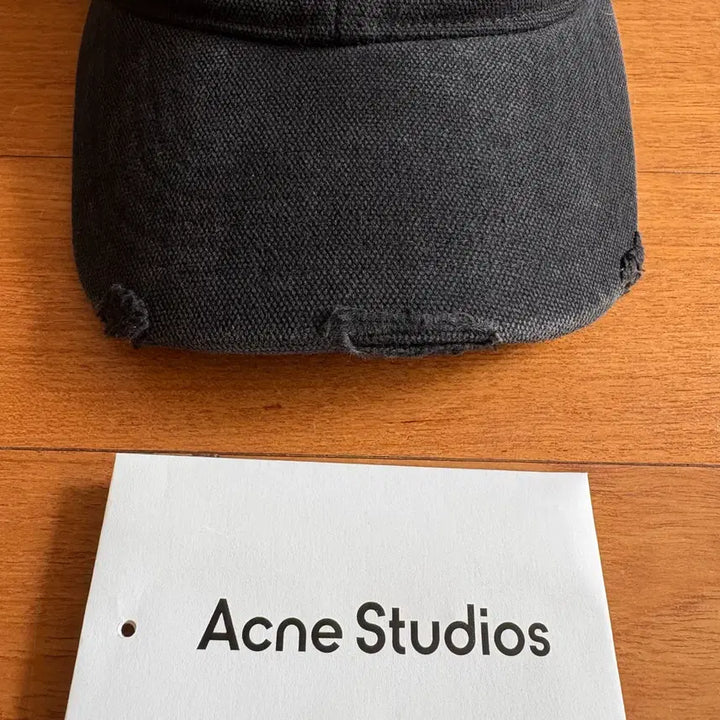 [BUNJANG] Acne Studios Face Patch Vintage Wash Cap / 아크네스튜디오 페이스패치 이모지 빈티지 워싱 캡