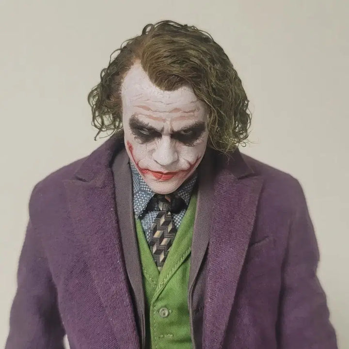 [BUNJANG] InArt Joker Rooted Hair Head Sculpt with Additional Sculpted Head / 인아트 조커 식모 +조형모 (핫토이x)