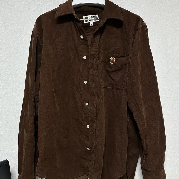 [BUNJANG] A Bathing Ape Corduroy Shirt / 베이프 코듀로이 셔츠