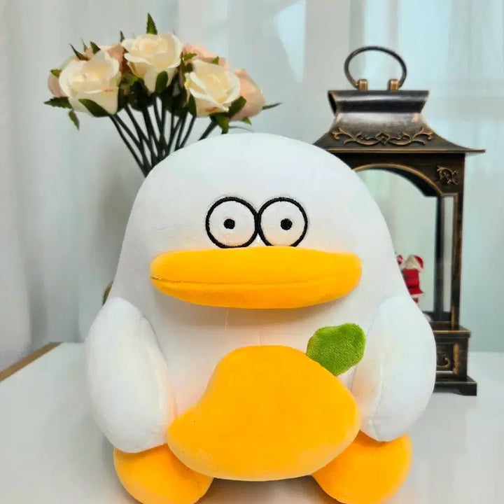 [BUNJANG] O-Dung-Yi New Mango Duck Plush / 오둥이 뉴 망고 오리 인형 새상품