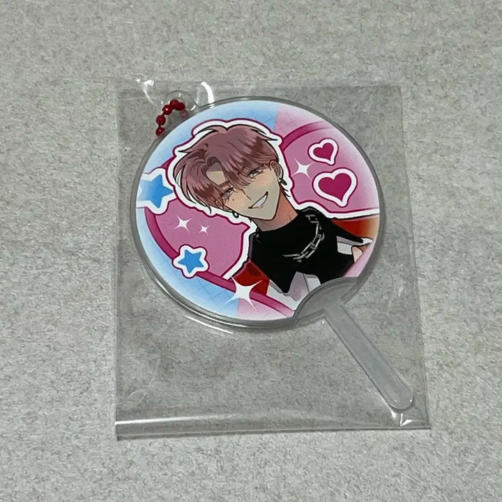 [BUNJANG] Tamontom Mini Uchiwa Keychain Collaboration Cafe Special Edition (Sealed) / 타몬군 지금 어느쪽 팝퍼블 콜라보카페 특전 미니 우치와키링 타몬 미개봉
