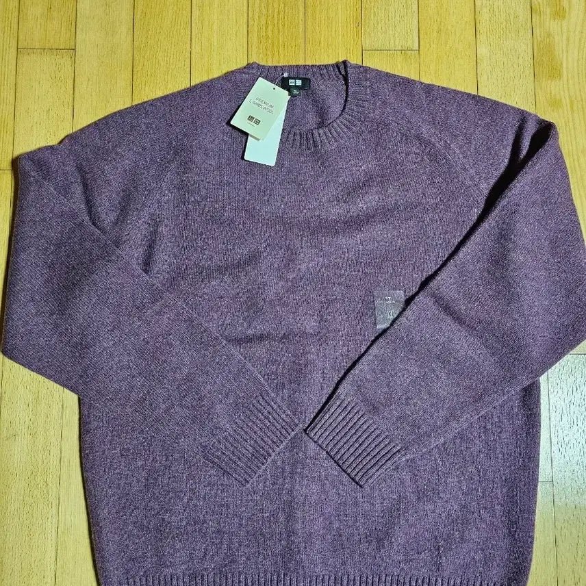 [BUNJANG] Uniqlo Premium Lambswool Crewneck Sweater XL / (새상품) 유니클로 프리미엄 램스울 크루넥 스웨터 xl