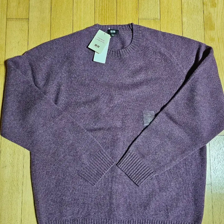 [BUNJANG] Uniqlo Premium Lambswool Crewneck Sweater XL / (새상품) 유니클로 프리미엄 램스울 크루넥 스웨터 xl