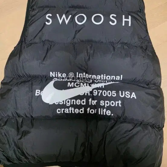 [BUNJANG] Nike Swoosh Padded Vest Vest S / 나이키 스우시 조끼 패딩 S