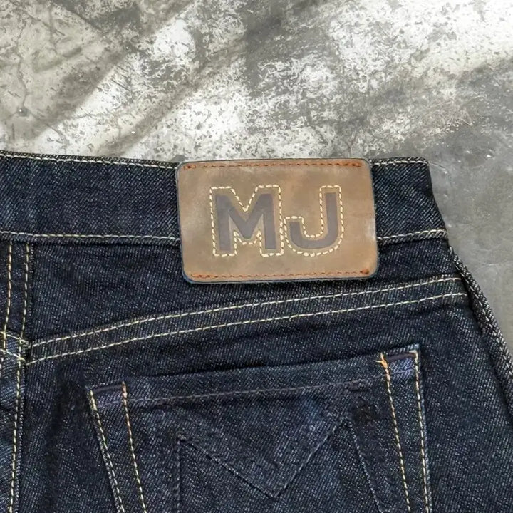 [BUNJANG] Marc Jacobs Raw Denim Button Low-Rise Short Shorts Size 2 / 마크제이콥스 데님 숏팬츠 사이즈 2 허리단면35