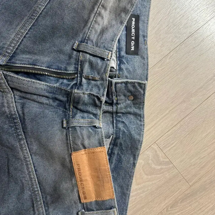 [BUNJANG] Project GR Backward Dirty Denim Jeans Size 2 / [2] 프로젝트GR 백워드 더티 데님