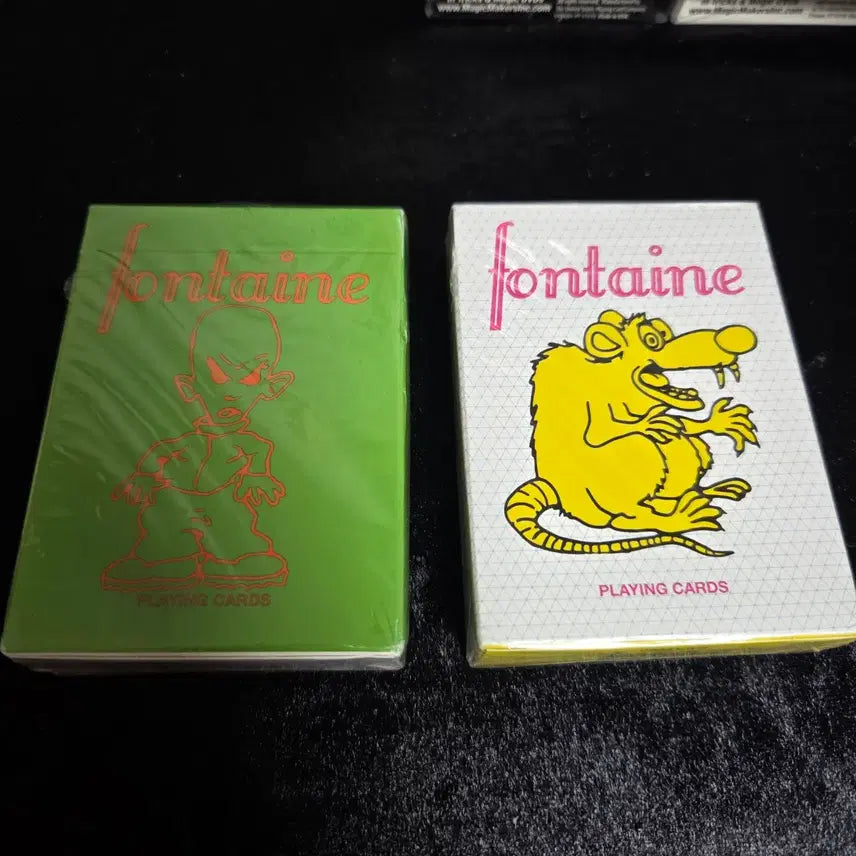 [BUNJANG] Fontaine Playing Cards Crazy Ratz Alien / 마술 플레잉 카드 폰테인 크레이지랫, 에일리언 미개봉