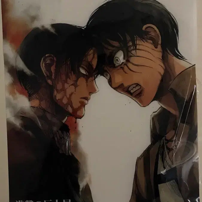 [BUNJANG] Attack on Titan Levi Eren Poster / 진격의거인 진격거 리바이 에렌 포스터
