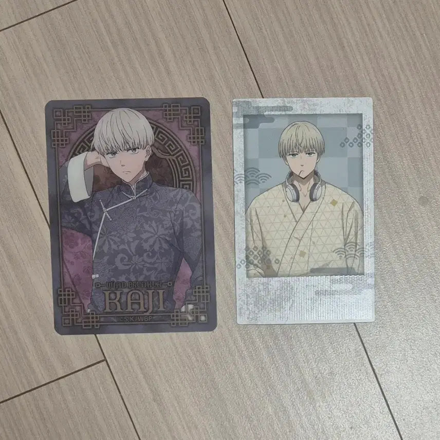 [BUNJANG] WINTERBREAK Gokrakdang China Cafe Photocard Kaji Ren / 윈브레 극락탕 중국 카페 포카 카지 렌