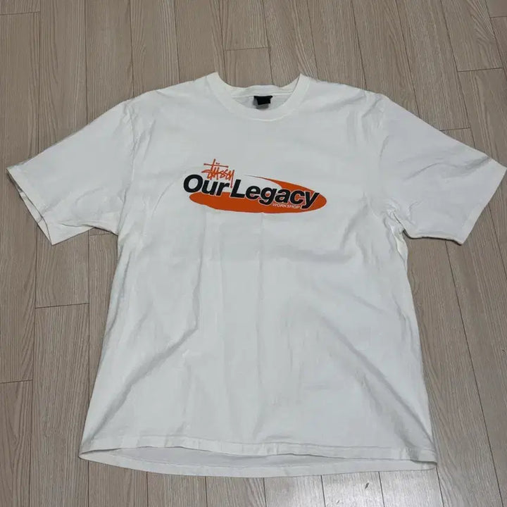 [BUNJANG] Stussy x Our Legacy Short Sleeve T-Shirt / 스투시x아워레가시 반팔티