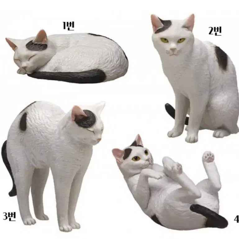 [BUNJANG] Osamu Moriguchi Cat Figure Set - Series 2 (Sealed) / (미개봉)모리구치 오사무 고양이 2탄 풀세트