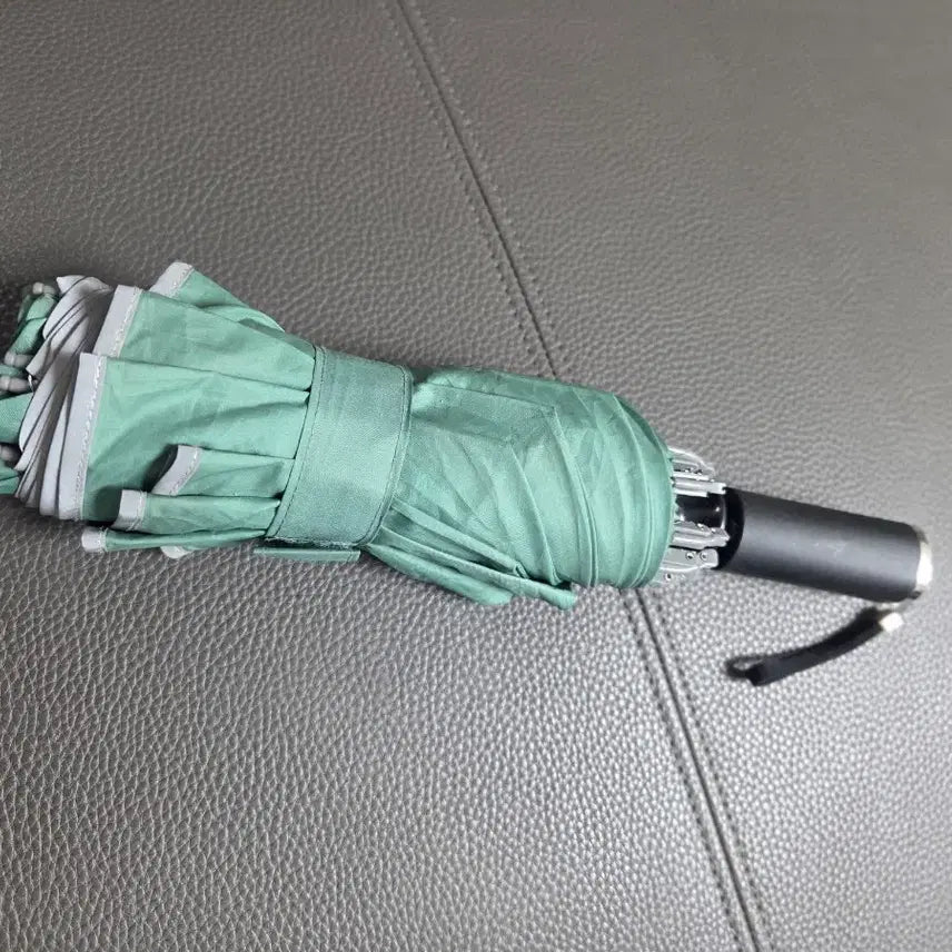 [BUNJANG] Mint Color Automatic Reverse Folding Umbrella / 거꾸로 자동우산 민트색 3단 튼튼한 암막우산