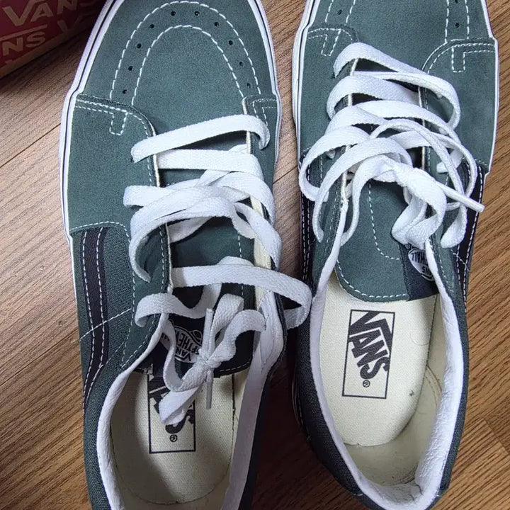 [BUNJANG] Vans Skate Low Jungle Green Shoes / 반스 스케이트 로우 275