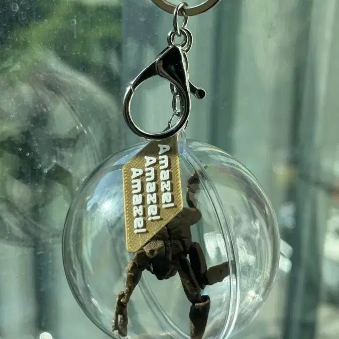 [BUNJANG] Project Hail Mary Loki Orb Keychain (7cm Diameter) / 프로젝트 헤일메리 로키 구 키링 (지름 7cm)