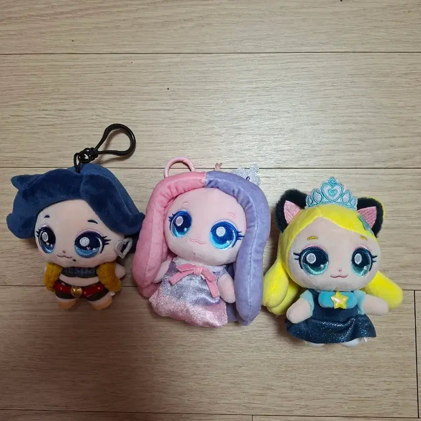 [BUNJANG] Catch Teenieping Plush Keychain Set (3 Types) / 캐치티니핑 봉제인형 키링 3종