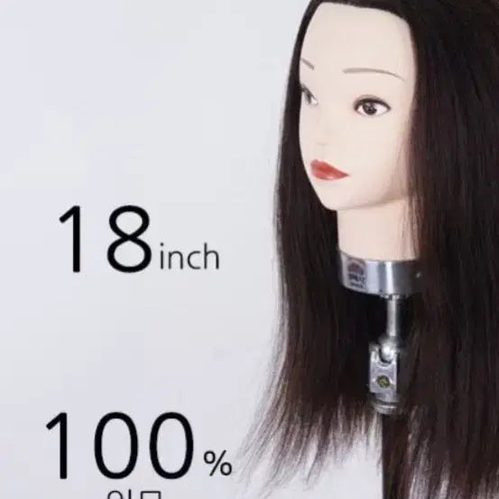 [BUNJANG] Cheonhyesa 18-inch Red Label MDW-AA Human Hair Wig / 천혜사 국가고시용 통가발 인모 18인치 레드라벨MDW-AA( 새상품)