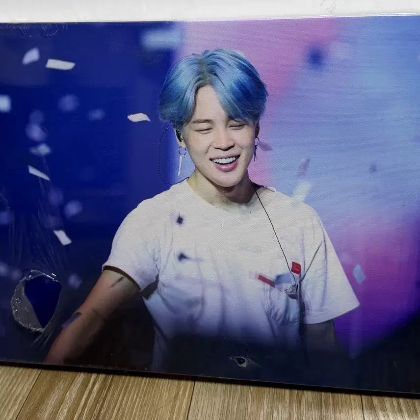 [BUNJANG] BTS Jimin Fan-made Canvas Frame / BTS 지민 홈마 캔버스 액자