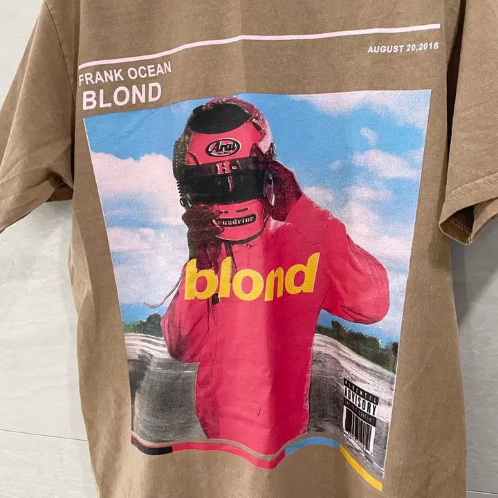 [BUNJANG] Frank Ocean Blond Band T-Shirt / 빈티지샵 / 프랭크오션 Blond 티셔츠, 밴드 티셔츠 / L(100)