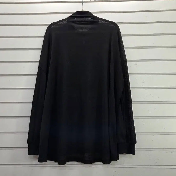 [BUNJANG] Black Slightly See-Through Oversized Women&