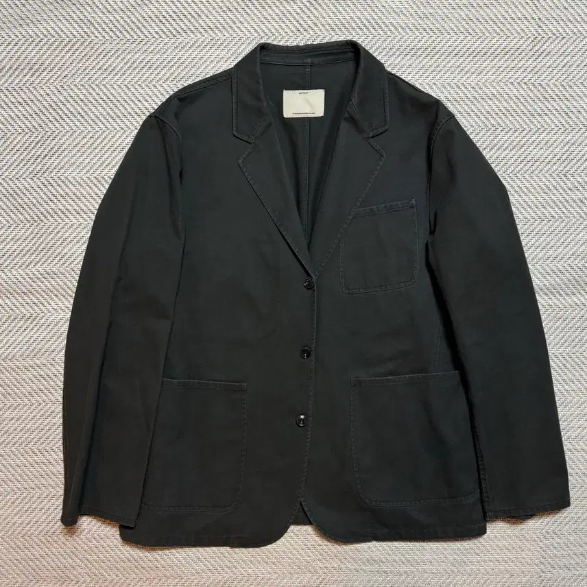 [BUNJANG] Pottery Charcoal Gray Cotton Setup Set Size 5 / 포터리 차콜 그레이 코튼셋업 5 일관판매