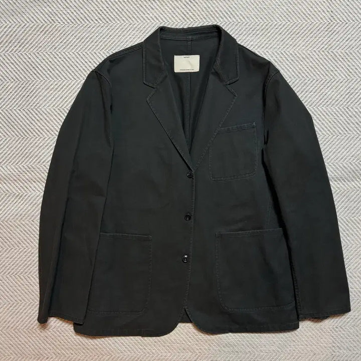 [BUNJANG] Pottery Charcoal Gray Cotton Setup Set Size 5 / 포터리 차콜 그레이 코튼셋업 5 일관판매