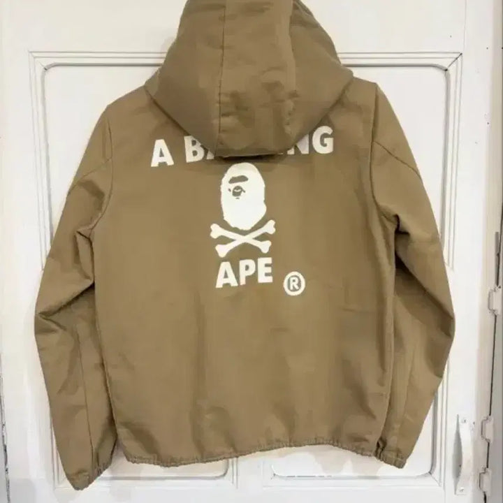 [BUNJANG] BAPE Cotton Two-Way Zip Hooded Jacket Size S / 베이프 자켓