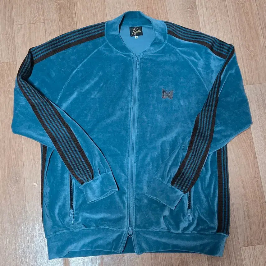 [BUNJANG] Needles Velour Track Jacket XL / 니들스 벨루어 트랙자켓 XL사이즈