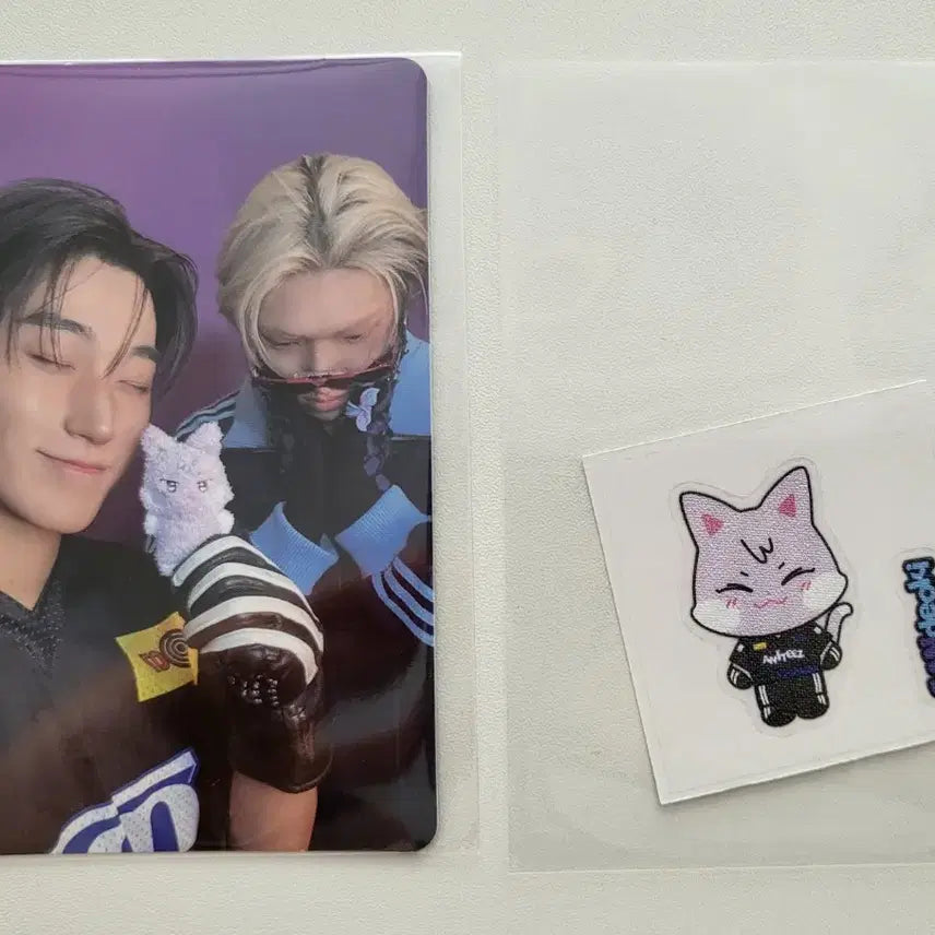 [BUNJANG] ATEEZ San Mingi Unit Photocard Lucky Draw + San Duck Sticker + San Duck Paper Toy Design / ateez 애니티즈 입장특전 산밍키 + 산덕이스티커 산 민기