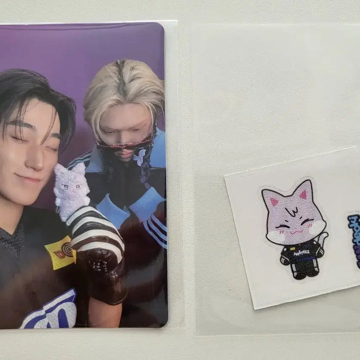 [BUNJANG] ATEEZ San Mingi Unit Photocard Lucky Draw + San Duck Sticker + San Duck Paper Toy Design / ateez 애니티즈 입장특전 산밍키 + 산덕이스티커 산 민기