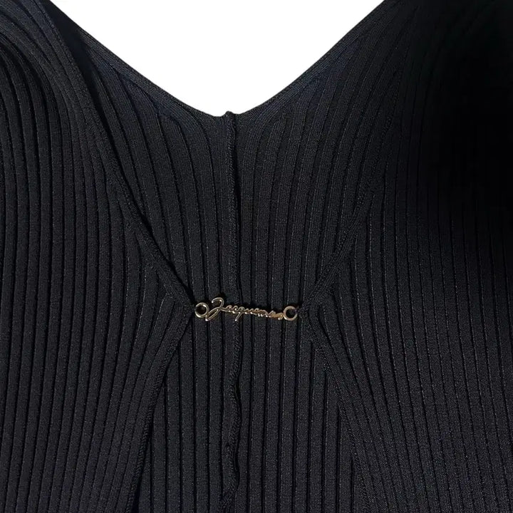 [BUNJANG] Jacquemus Black Jenni Knit Cardigan Size 40 / (새상품) 자크뮈스 블랙 제니니트 가디건 40사이즈