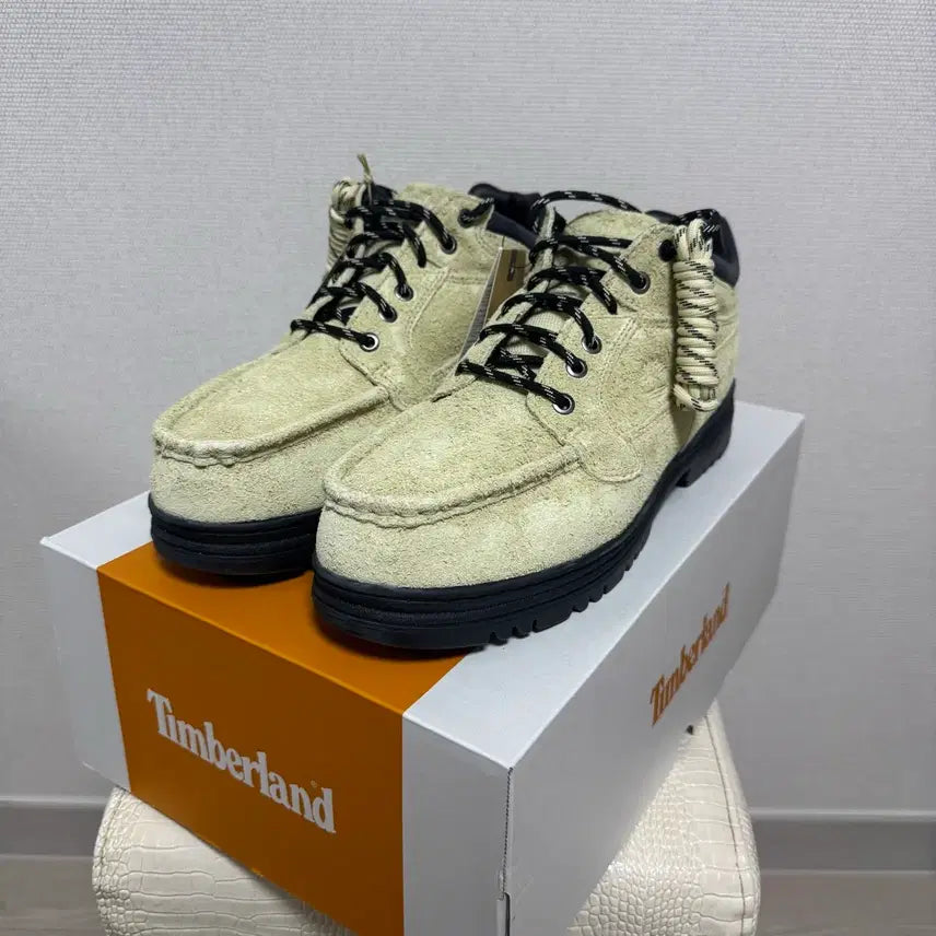 [BUNJANG] Timberland Heritage Moc Toe GTX Mid Light Green Boots / (290, 새 제품) 팀버랜드 헤리티지 목토 GTX 미드 라이트그린