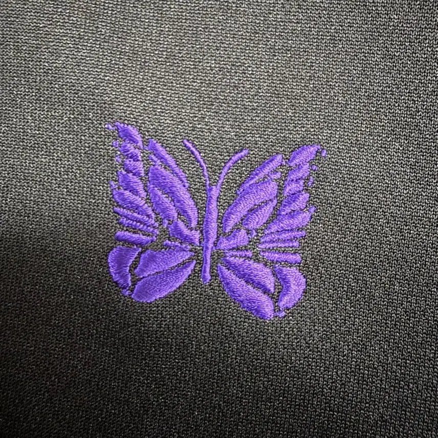 [BUNJANG] Needles Track Jacket Black/Purple / Needles 니들스 블랙 퍼플 트랙 자켓