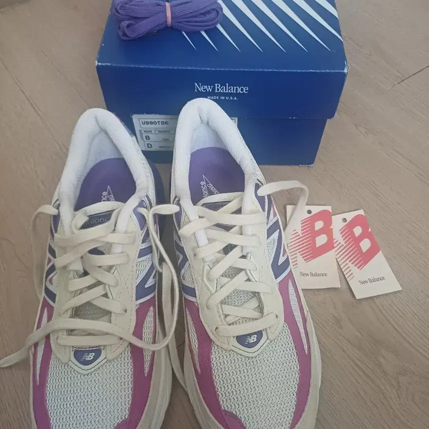 [BUNJANG] New Balance 990v6 Purple Angora Sneakers / 뉴발란스 990v6 퍼플 앙고라 오타니 착용 풀박스 새상품 (쿨거래)