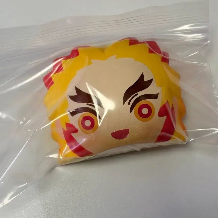[BUNJANG] Demon Slayer Kyojuro Rengoku Plush Keychain / 렌고쿠 귀칼 말랑 인형 키링