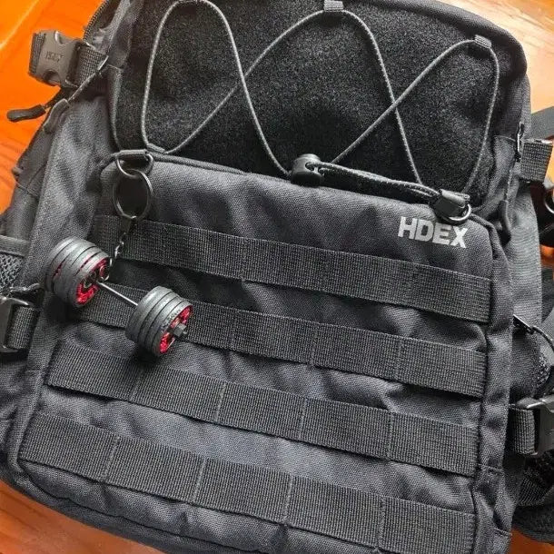 [BUNJANG] HDEX Jim Tiny Backpack 9L (Black) with Keyring / HDEX 짐 타이니 백팩 9L (Black) 급처!!!! 키링 포함!