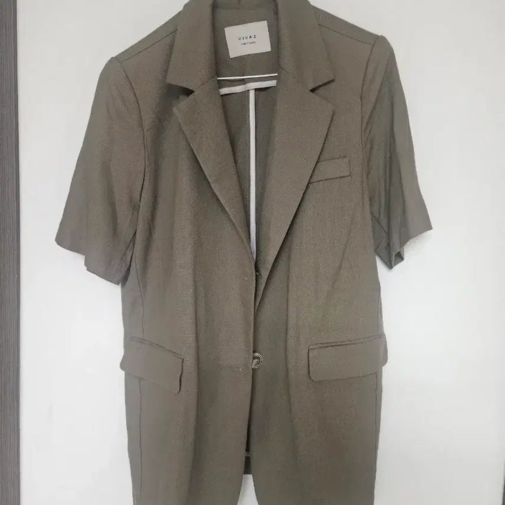 [BUNJANG] Handmade Linen Blend Summer Suit Jacket / 자켓.핸드메이드.여름자켓.정장.반팔자켓.린넨자켓핏.린넨혼용자켓.손정완핏