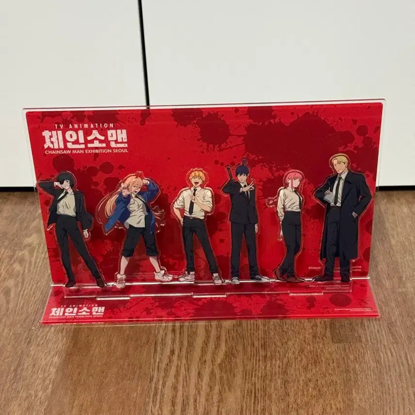 [BUNJANG] Chainsaw Man Exhibition Large Acrylic Standee / 체인소맨 전시회 굿즈 대형 아크릴