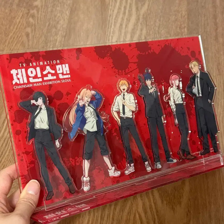 [BUNJANG] Chainsaw Man Exhibition Large Acrylic Standee / 체인소맨 전시회 굿즈 대형 아크릴