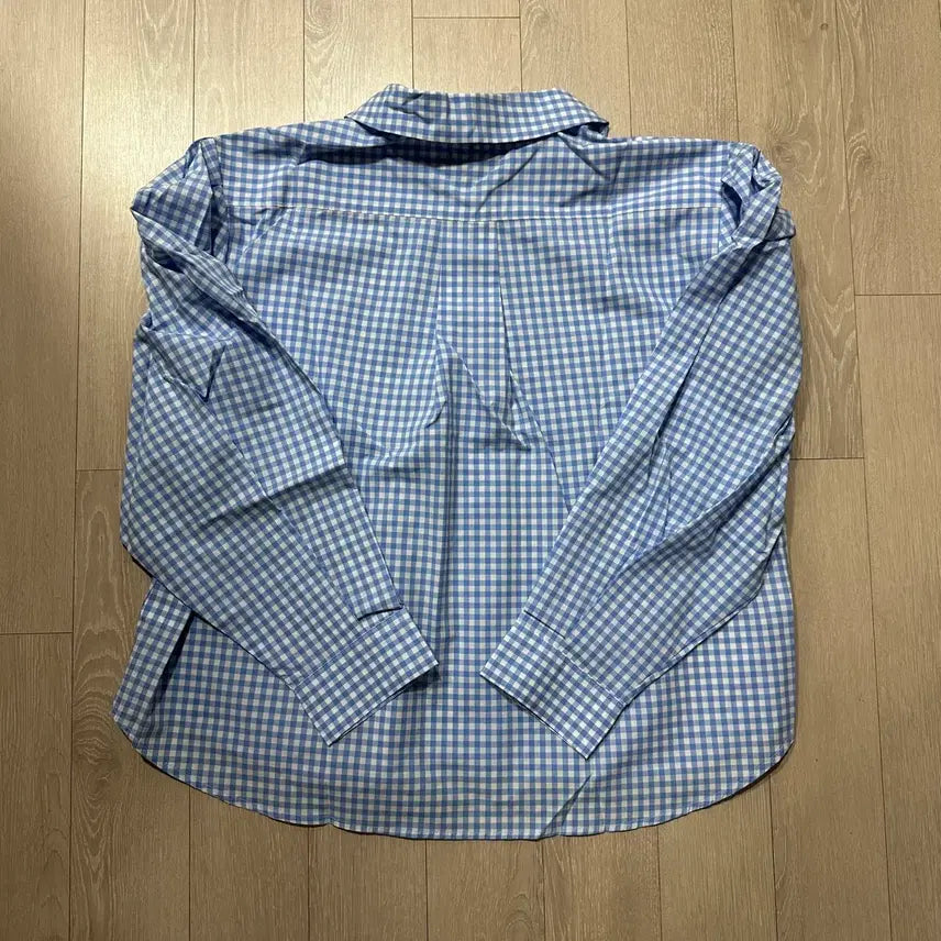 [BUNJANG] Sally &amp; Lyon Check Blouse / 셀리앤리옹 제작 체크 블라우스
