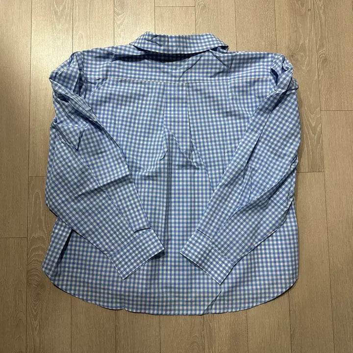 [BUNJANG] Sally &amp; Lyon Check Blouse / 셀리앤리옹 제작 체크 블라우스