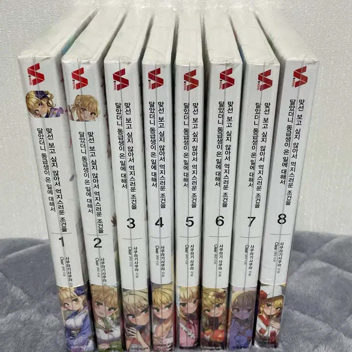 [BUNJANG] A Condition for Not Wanting to Meet My Blind Date - Complete Series (Vol. 1-8) Manga / [올초판 미개봉] 맞선보고 싶지 않아서 억지스러운 ~
