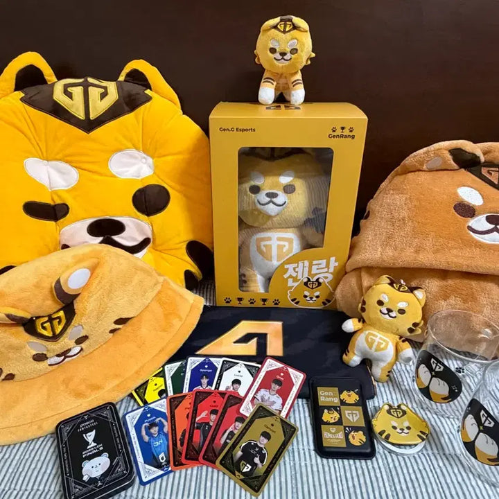 [BUNJANG] Gen.G Langhee Mascot Bundle Set / Gen.G 젠지 젠랑이 굿즈세트 일괄판매